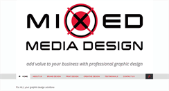 Desktop Screenshot of mixedmediadesign.co.nz